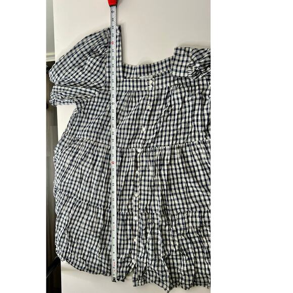 Rails Size XL Pippa Dress Sailor Check Tiered 100% Cotton NWOT - Picture 11 of 16